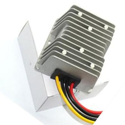 China 24V 19V 10A-190W DC-DC Power Supply Module Water Proof High Power Step Down Ripple To Low Step Down Module 74*74*32mm for sale