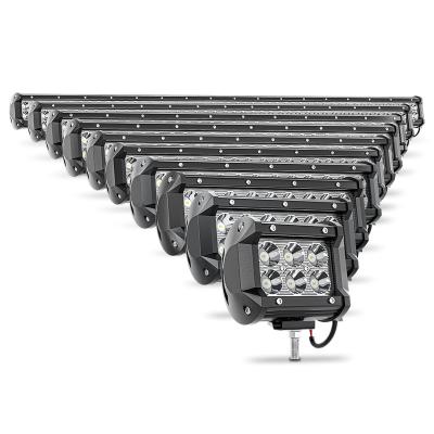 China Factory direct sales housing LIGHTOWL die-cast aluminum frontier special for new car led work lights three rows 7 inch 120w off-road dome l strip for sale