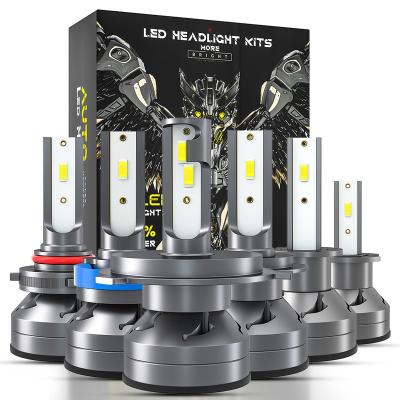 China LIGHTOWL Headlight bulb 9005/9006 H4 H1 H11 H7 H3 H8 HB3 aluminum car fog light 12000LM 3570 12V 6000K for sale