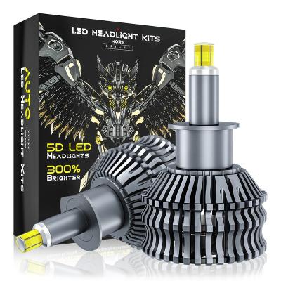 China LIGHTOWL Aluminum HB3 HB4 9005 9006 Fog Lights 55W Pairs Canbus Led Lights Bulbs 11000LM 6500K H3 H1 H7 H4 H11 Bulbs for sale