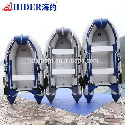 China Rubber Sport Boat Hider PVC Gasoline Engine Inflatable Fishing Boat For Sale for sale