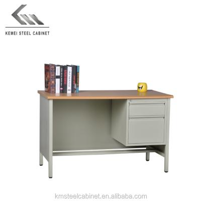 China Modern Durable Modern Staff Office Metal Desk With Drawers Metal Office Furniture for sale