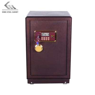 China Digital Home Small Steel Fireproof Safe Box Security Steel Piggy Bank For Hotel Safe Box for sale