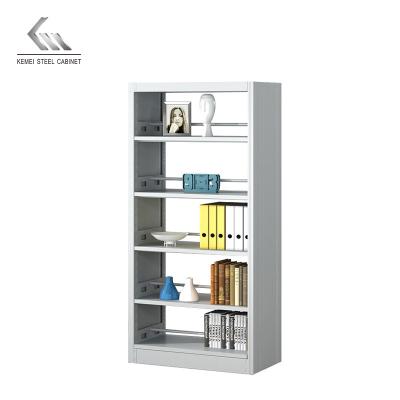 China Stainless Steel Modern Modern Display Furniture Office Book Rack Portable Shelves for sale