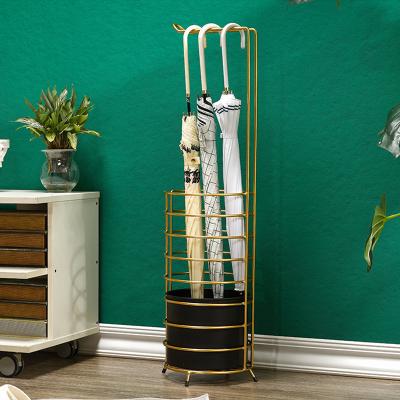 China Multifunctional Home Free Standing Metal Wire Umbrella Stand Holder for Home Decor for sale