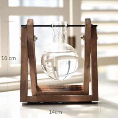 China Mini Greenhouse Propagation Station Flower Plant Modern Cheap Clear Hanging Glass Vase For Home Decor for sale