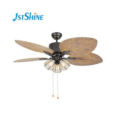 China With New Design 1stshine Lightweight 52 Inch Blades ABS Sheet Plastic Decorative Ceiling Fan 220v for sale