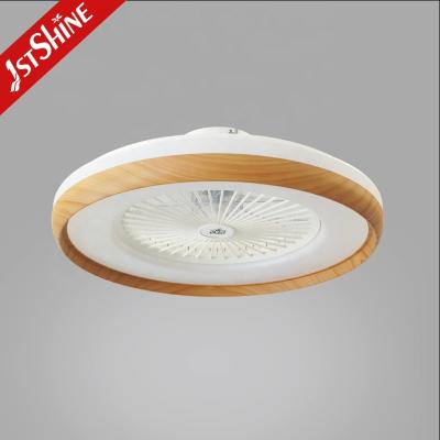 China 1stshine Modern Fashion Bedroom 23 Inch DC Motor Light Ceiling Mounted Box Remote Control Led Fan for sale