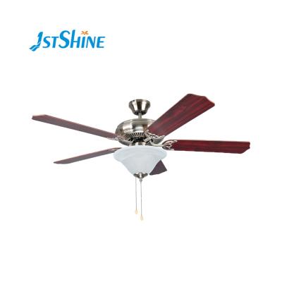 China With 1stshine Light Living Room 52 Inch Ceiling Fan Metal Decorative Lighting Ceiling Fan\MDF for sale