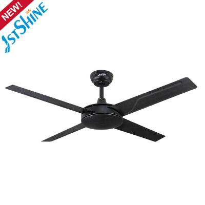 China Without lightweight European 1stshine style metal blade commercial construction silent ceiling fan for living room for sale