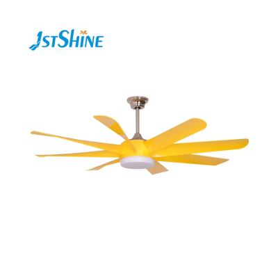 China With 1stshine modern dc light 153*15mm decorative living room led ceiling fan with light for sale