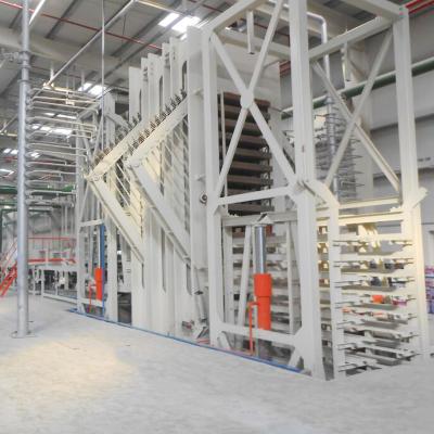 China Building Material Shops Automatic Trade Assurance Bagasse Particle Board Making Machine Production Line Automatic Chipboard Production Line for sale