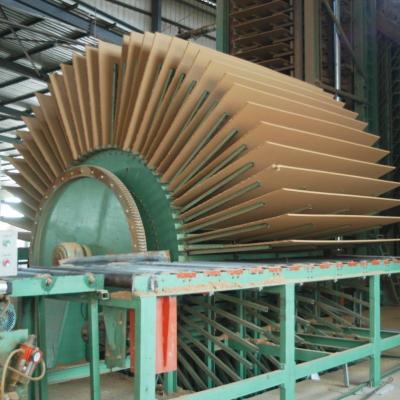 China Building Material Stores 2--3 mm MDF Board 6x12 Feet 80000cbm 30000-100000cbm/y Automatic MDF Production Line for sale