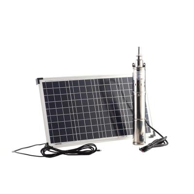 China High Quality Brushless Solar Pumps 600W Deep Well Submisable Water Screw Pump for sale