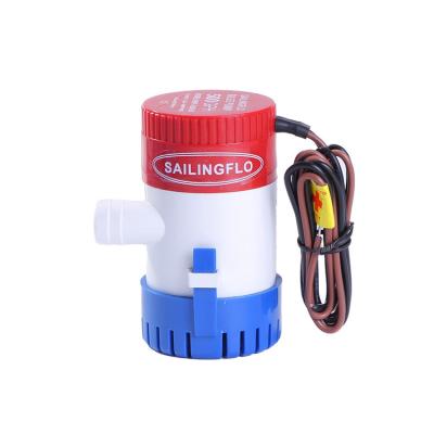 China Yacht New DC12V 1100GPH Submersible Marine Boat Bilge Pump Non Automatic for sale