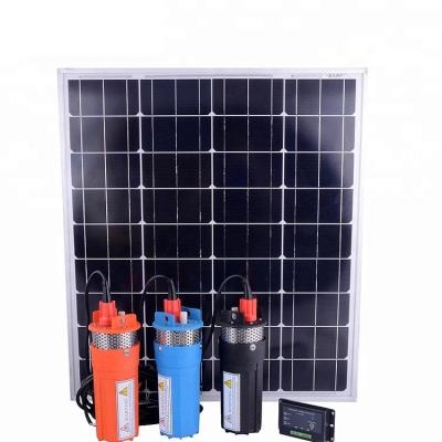 China DC 6Lpm mini 12v submersible high quality good deep electric submersible solar water pump for sale