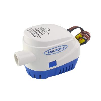 China Automatic Yacht SAILINGFLO Battery Powered 1100GPH Bilge Pump / Salt Water Pump for sale