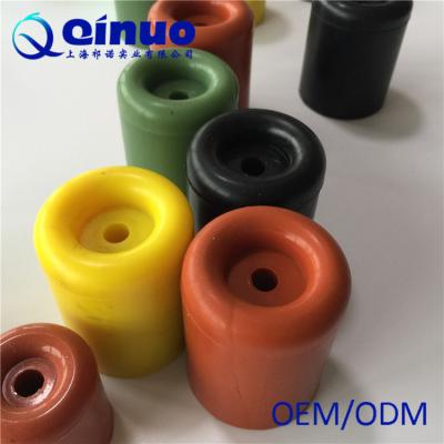 China Shanghai Qinuo manufacture 30x26mm Silicone Rubber Round Door Bumper for sale