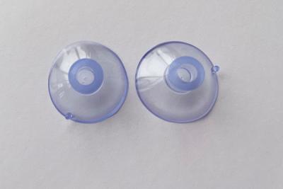 China Vh30 30mm Vacuum Suction Cups , Transparent Vertical Hole Suction Cups for sale