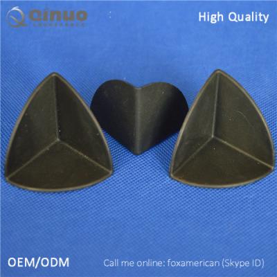 China Thickertype triangle black or transparent plastic corner protectors for sale