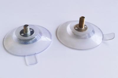 China M5 Screw Commercial Suction Cups , Dia43mm 6mm 10mm High Strength Suction Cups for sale