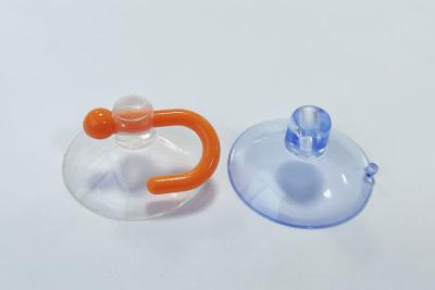 China 35 mm PVC with hole with plastic hook hanger on glass plastic suction cup for sale