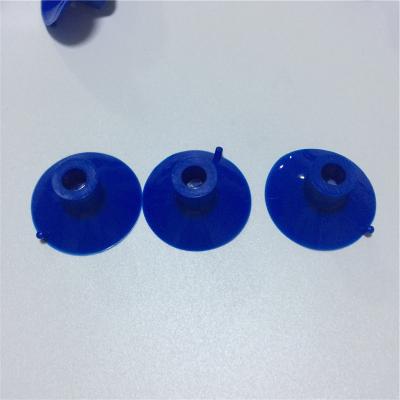 China SHQN fatory directly supplier customized blue color 30mm vertical hole suction cups for sale