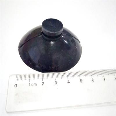 China SHQN factory directly service custom made black silicone rubber suction cups 60mm for sale