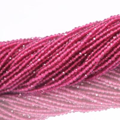 China High Quality And Competitive Price 32 Colors Stock 2mm On Sale Crystal Football Shape Faceted Beads Clear Glass Beads Colorful Hydraulic Beads For Diy Jewelry Making for sale