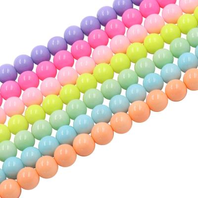 China Almost Similar As Real Treasures Imitation Jewelry Suppliers Decorative Beads 6mm Assorted Glass Beads For Jewelry Making for sale