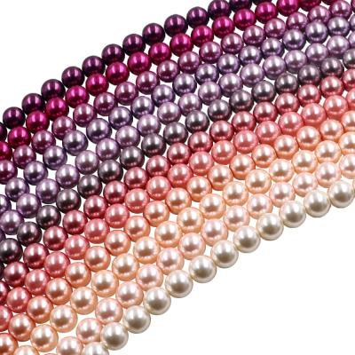 China Almost similar as real stock treasures for sale diy glass bead strands 10mm round faux pearl beads for decoration for sale