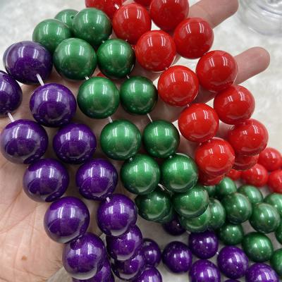 China Almost similar as real stock treasures for wholesale big sale beads 18mm round beads for jewelry making for sale