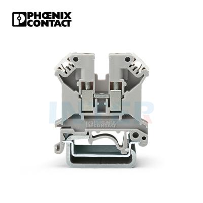 China 3001501 UK 3 N Bucket Type Terminal Blocks Screw Terminal Connection Din Rail Connectors UK 3 N for sale