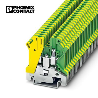 China 3000611 USLKG 3 N Phoenix Contact Ground Terminal Block USLKG 3 N for sale