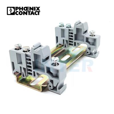 China PA 1201442 E/UK Phoenix End Clamp Terminal Block Din Rail Screw Fixed Terminal Block End Cap Clamps for sale