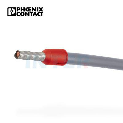 China CU-DHP Phoenix Contact 3200030 AI1 8 RD High Performance Electric Shoelace Ferrules For Various Cables Size for sale