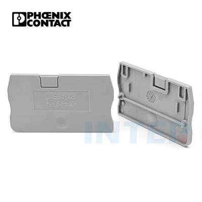 China PA 3030417 D-ST 2.5 Din Rail Bloacks End Cap Terminal Block Terminal Accessories for sale