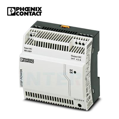 China 2868664 Phoenix STEP-PS/1AC/24DC/4.2 24v contact power supply unit din rail power supply from Phoenix STEP-PS/1AC/24DC/4.2 for sale