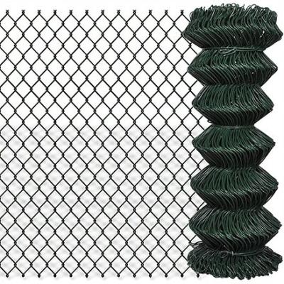 China Barrier Mesh 2021 hot sales! ! PVC Coated Cyclone Wire Mesh / Chain Link Fence Mesh for sale