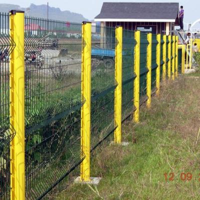 China Anping Factory Vinyl Coated Winding Welded Mesh Fence Panels CB-WMF5x10/1.8x2.5m for sale