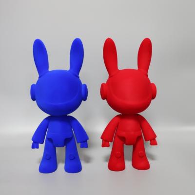 China Art Minds Resin Crafts Modern Creative Assembling Headphone Rabbit Resin Crafts for sale