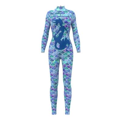 China Custom Aooge Cailian Quality Breathable Drop Shipping Coveralls Bondage Long Sleeve Clothing 3d Printing Jumpsuit for sale