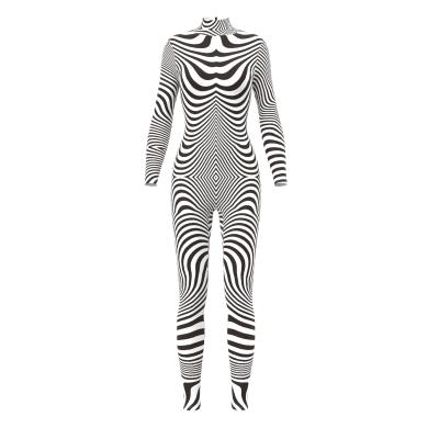 China Wholesale Aooge Cailian Breathable Drop Shipping Sheer 3d Clothing Women Jumpsuits Fashion Sheer Jumpsuit for sale