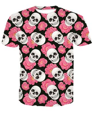 China Running Aooge Halloween Preparation Design Polyester Soft Anti-pilling Plus Size Mens T-shirts for sale