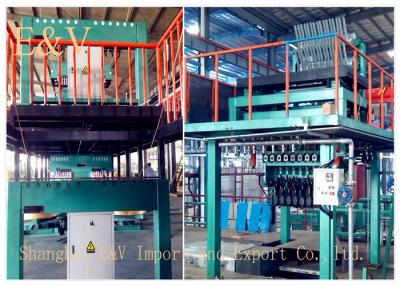 China 8mm 6000t PLC control Upward Casting Machine / wire making machine for sale