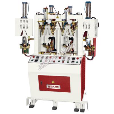 China Shoe Making Industry Air Bag Part 2hot 2cold Shoe Upper Molding Machine Back Station For Shoe for sale