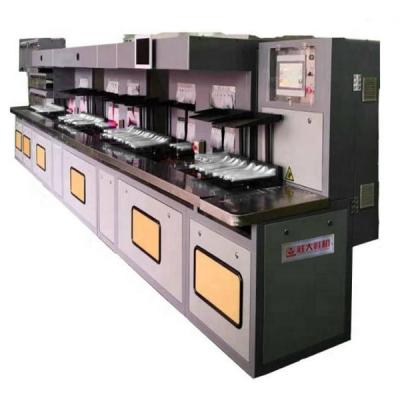 China Shoe Making Industry Double Layer Modular Block Small Capacity Assembly Line Shoe Making Production Line for sale