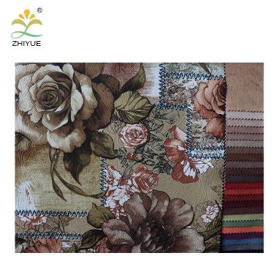 China Custom Cheap Price Antistatic 100%Polyester Textile Printing Fabric For Sofa for sale