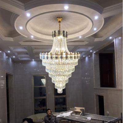 China Hot Sale Modern Luxury Hotel K9 Modern Customized Crystal Chandelier for sale