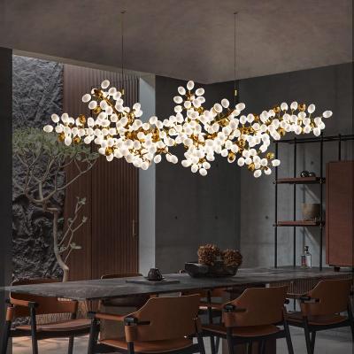 China Modern Minimalist Hall Lights Decoration Hanging Pendant Chandelier Hotel Custom Chandeliers Villa LED Lighting Fixtures for sale